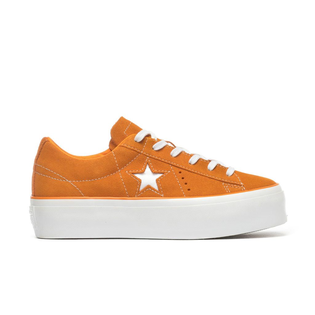 Converse One Star Platform Orange